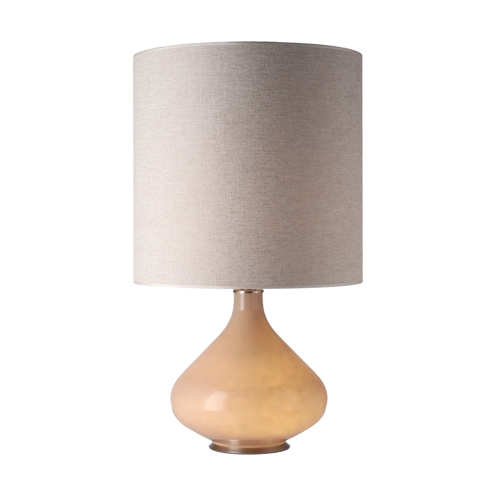 Flavia tafellamp beige lampvoet, London Beige M Flavia Lamps