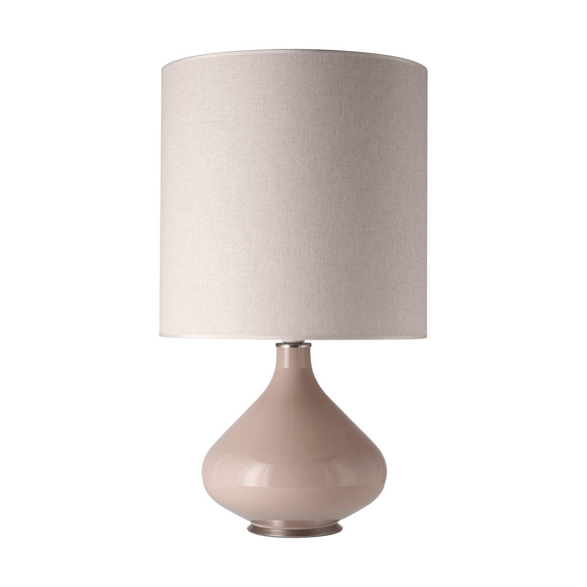 Flavia Lamps Flavia tafellamp beige lampvoet Milano Tostado M