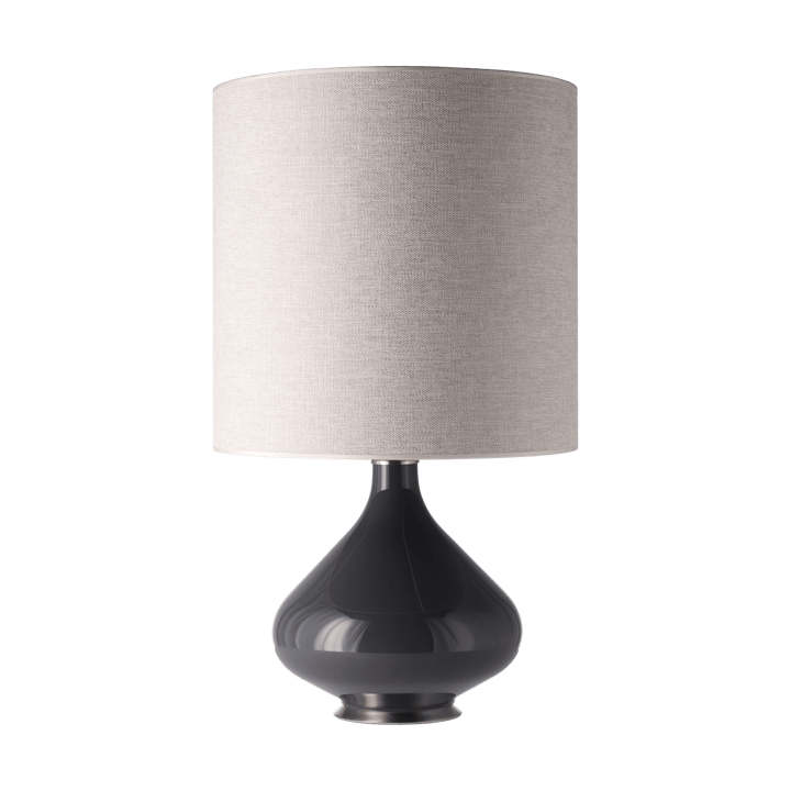 Flavia tafellamp grijze lampvoet - London Beige M - Flavia Lamps