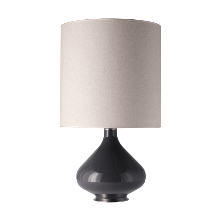 Flavia tafellamp grijze lampvoet - Milano Tostado M - Flavia Lamps