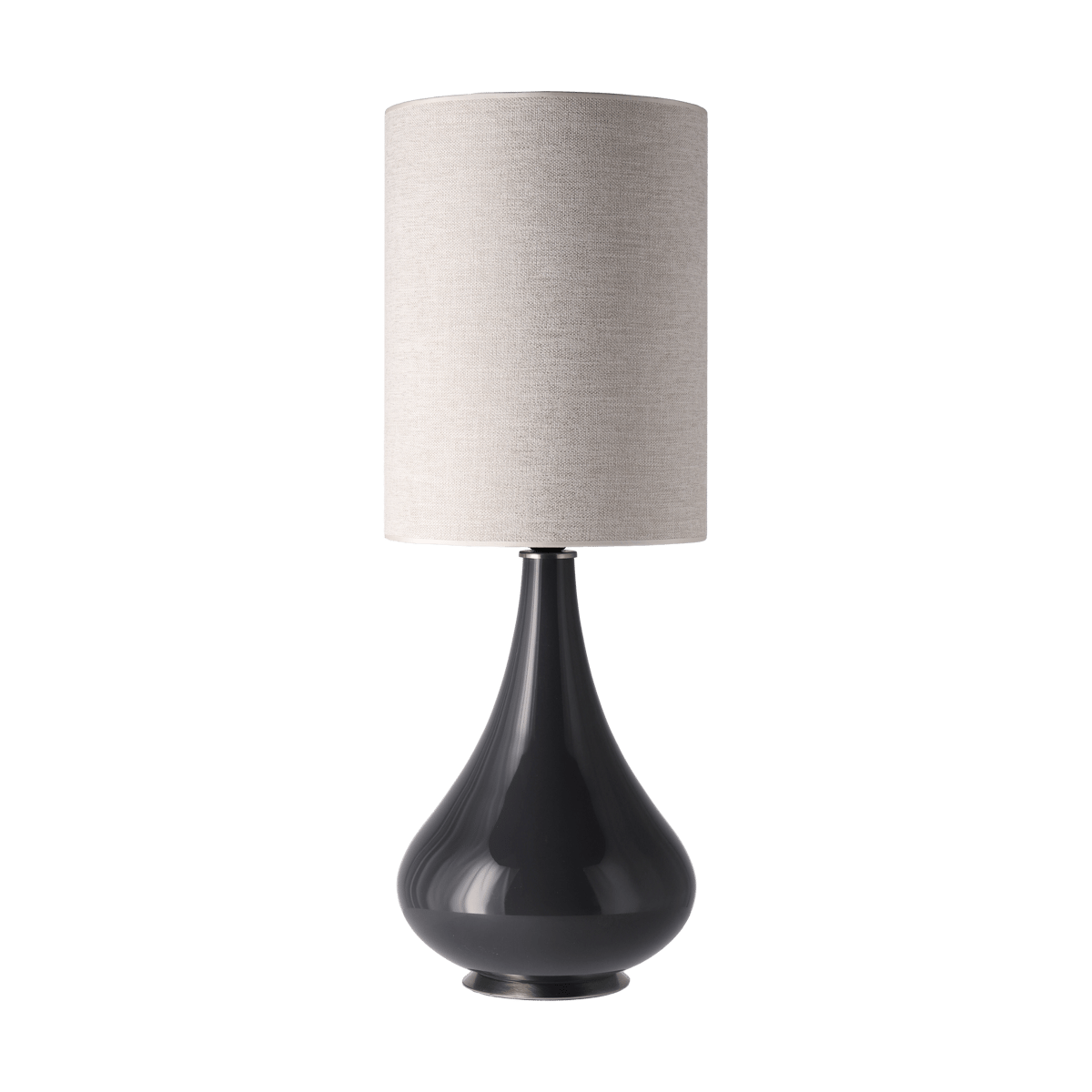 Flavia Lamps Renata tafellamp grijze lampvoet London Beige L