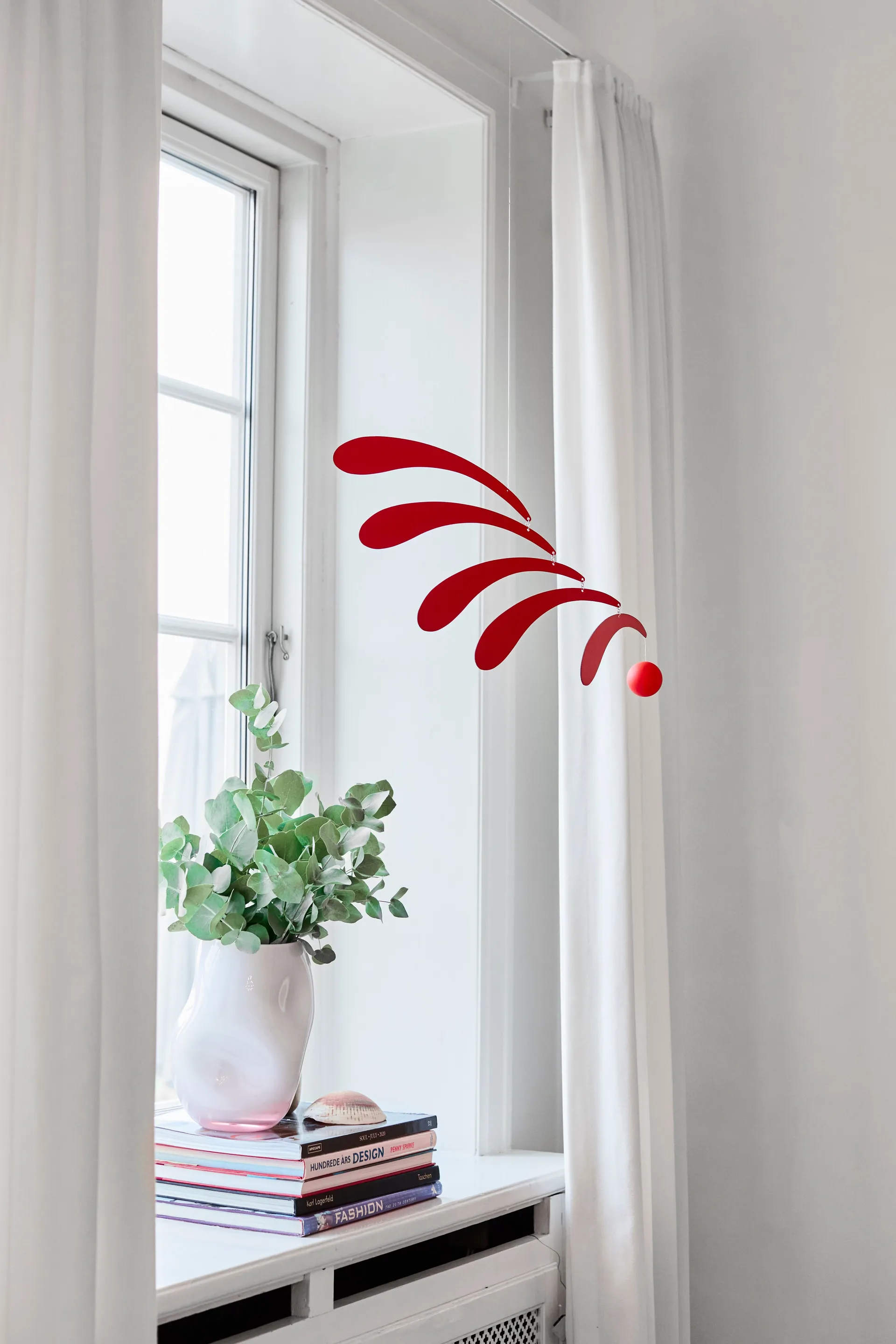 Flowing Rythm mobiel, rood Flensted Mobiles