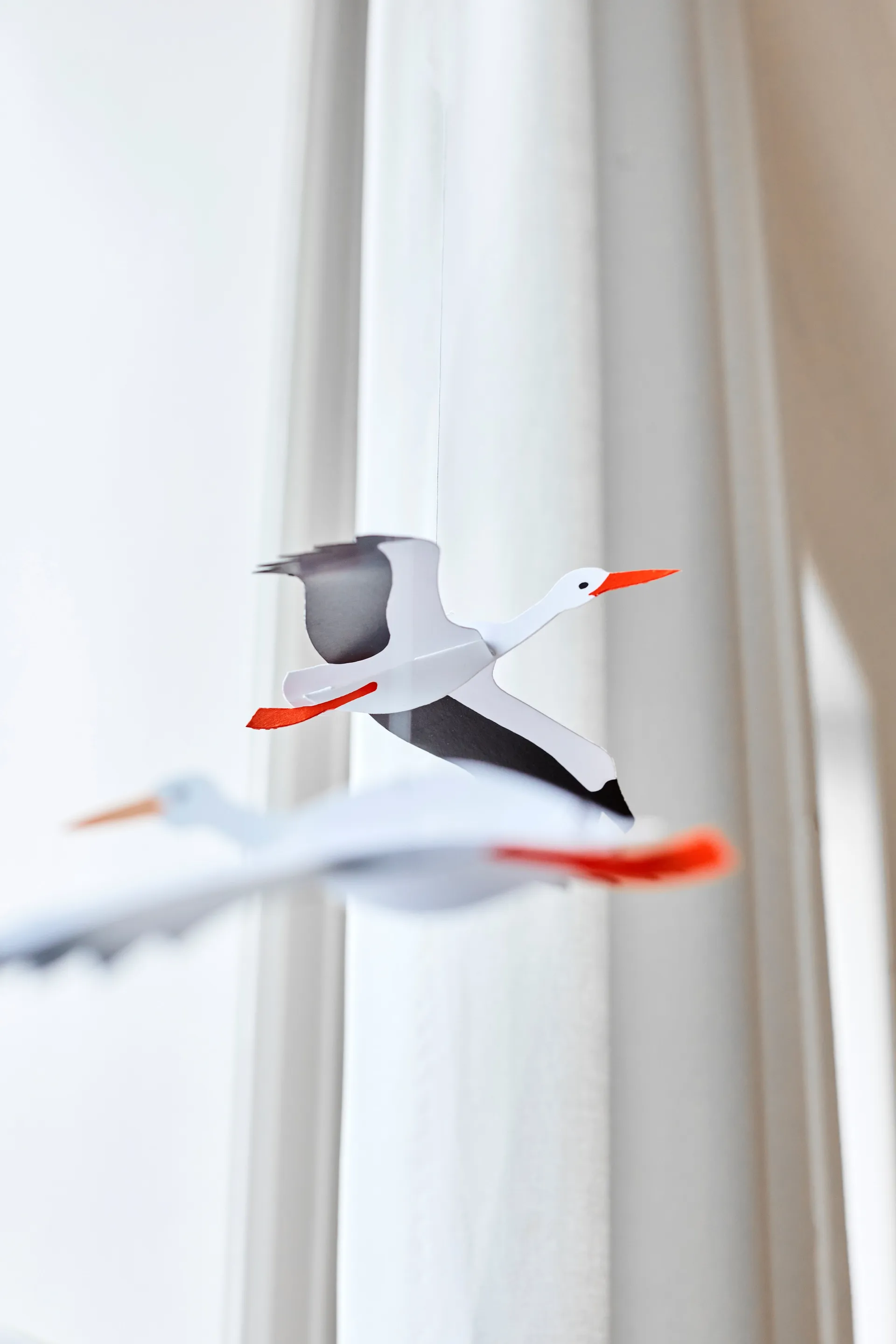 Gelukkige Ooievaars mobiel, multi Flensted Mobiles