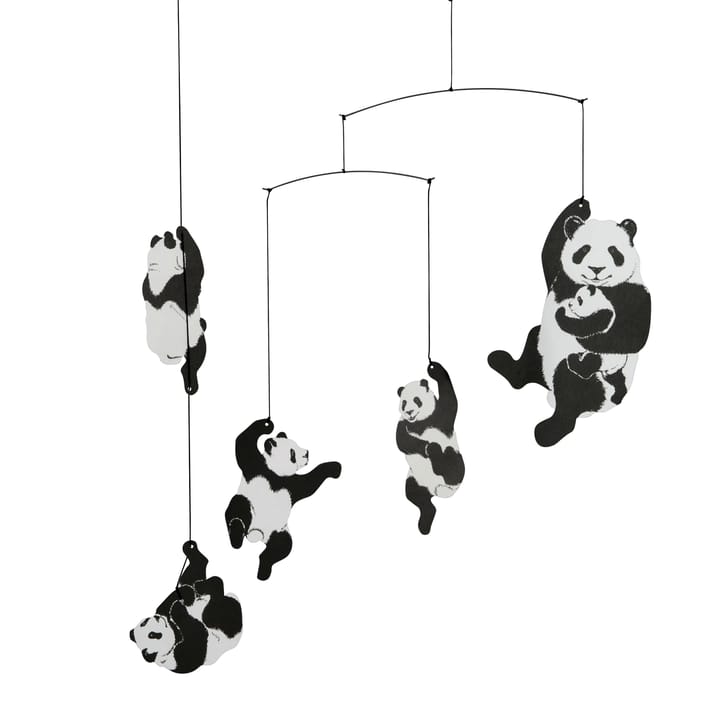Panda mobiel, zwart-wit Flensted Mobiles
