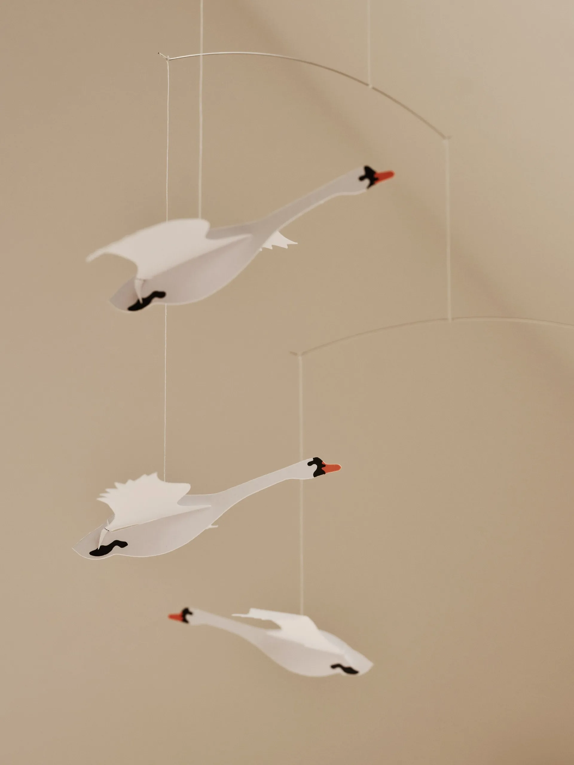 Scandinavische zwanen mobiel, multi Flensted Mobiles