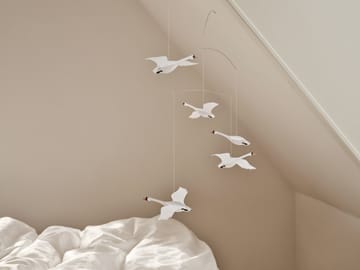 Scandinavische zwanen mobiel - multi - Flensted Mobiles