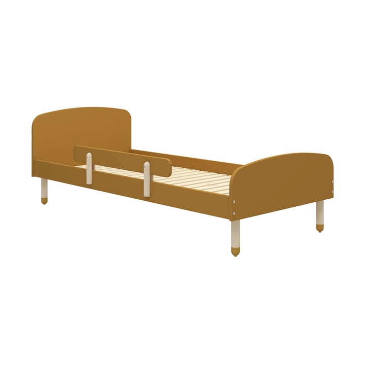 Dots bed met uitvalbeveiliging 96x204 cm, Geel FLEXA