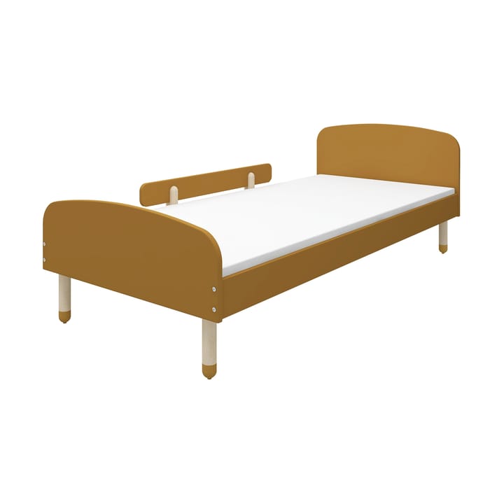 Dots bed met uitvalbeveiliging 96x204 cm, Geel FLEXA