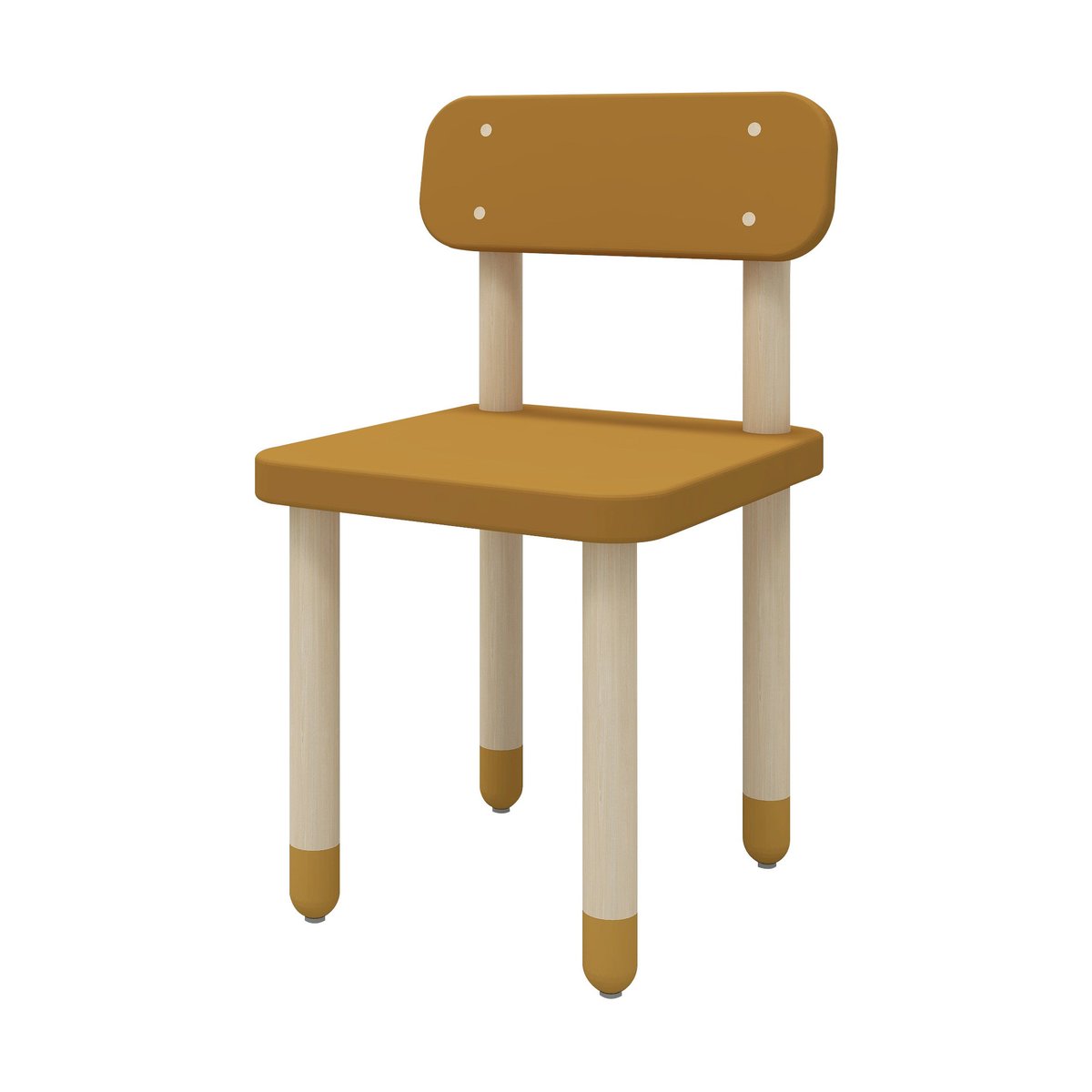 FLEXA Dots stoel Geel | Scandinavisch Interieur | Stoelen | Geel