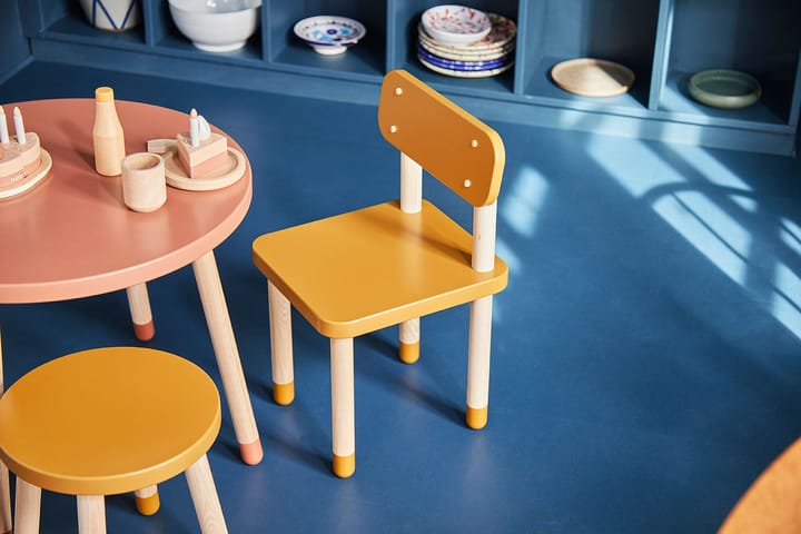 Dots stoel, Geel FLEXA