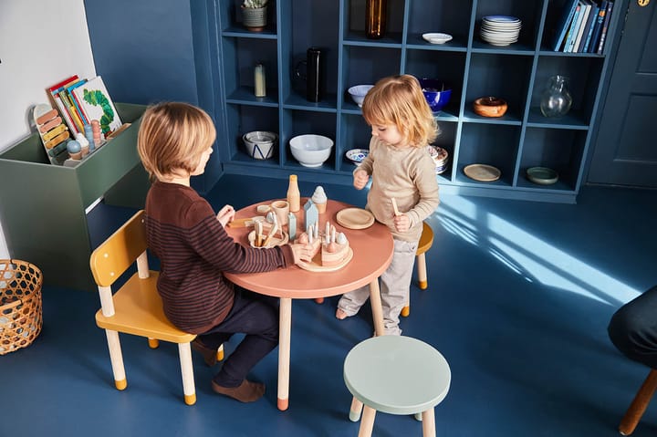 Dots stoel, Geel FLEXA