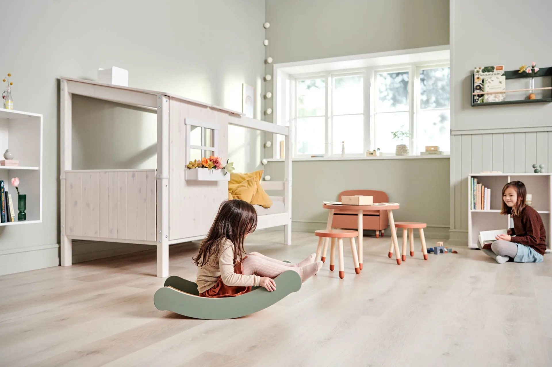 Play balansbord 32x69 cm, Groen FLEXA