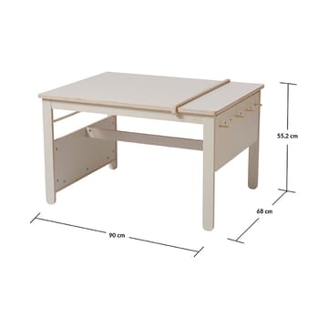 Play creative bureau 68x90 cm - Grijs - FLEXA