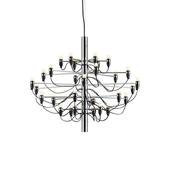 2097 Sarfatti kroonluchter - Chroom 30 lampen - Flos
