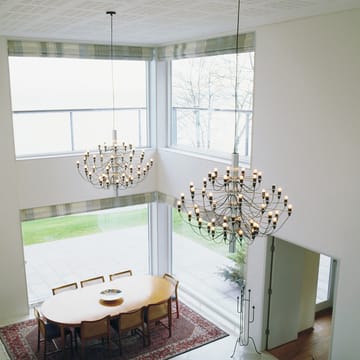 2097 Sarfatti kroonluchter - Chroom 50 lampen - Flos