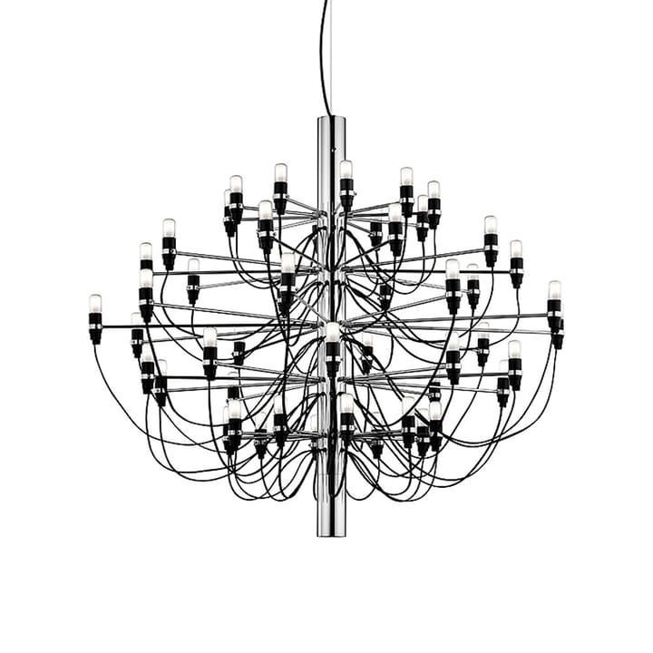 2097 Sarfatti kroonluchter - Chroom 50 lampen - Flos