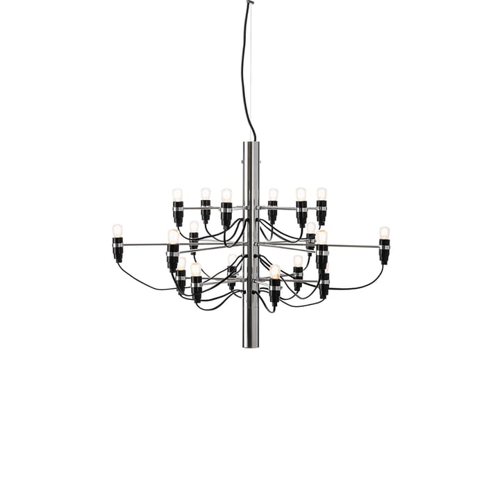 2097 Sarfatti kroonluchter LED - Chroom 18 lampen - Flos