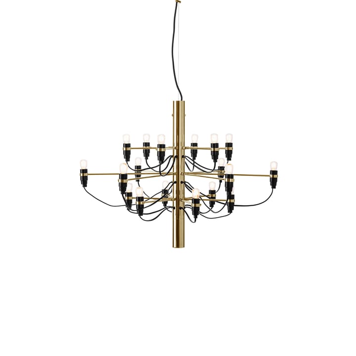 2097 Sarfatti kroonluchter - Messing 18 lampen - Flos