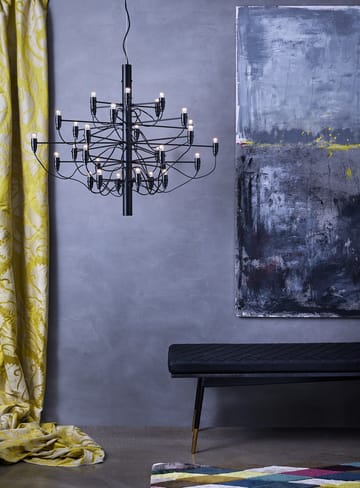 2097 Sarfatti kroonluchter - Messing 30 lampen - Flos