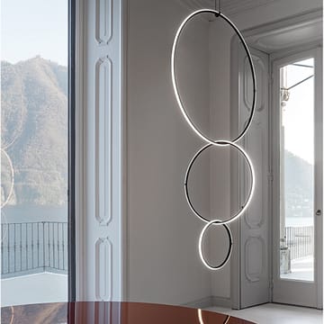 Arrangements Round hanglamp - Black, medium - Flos