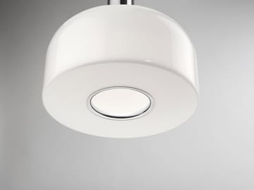 Bellhop Glass S1 hanglamp - Bright aluminum - Flos