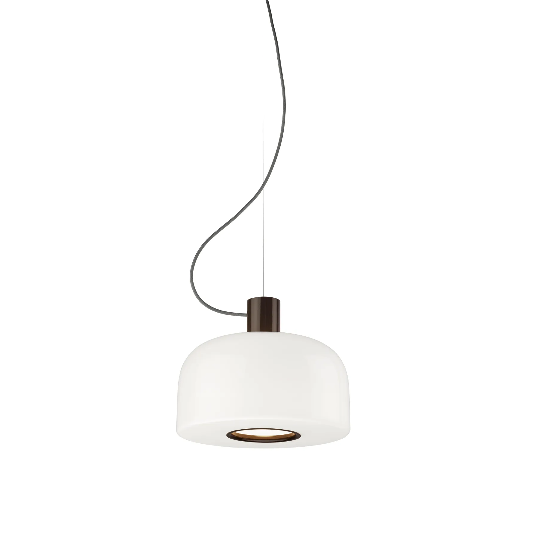 Bellhop Glass S1 hanglamp, Cioko Flos