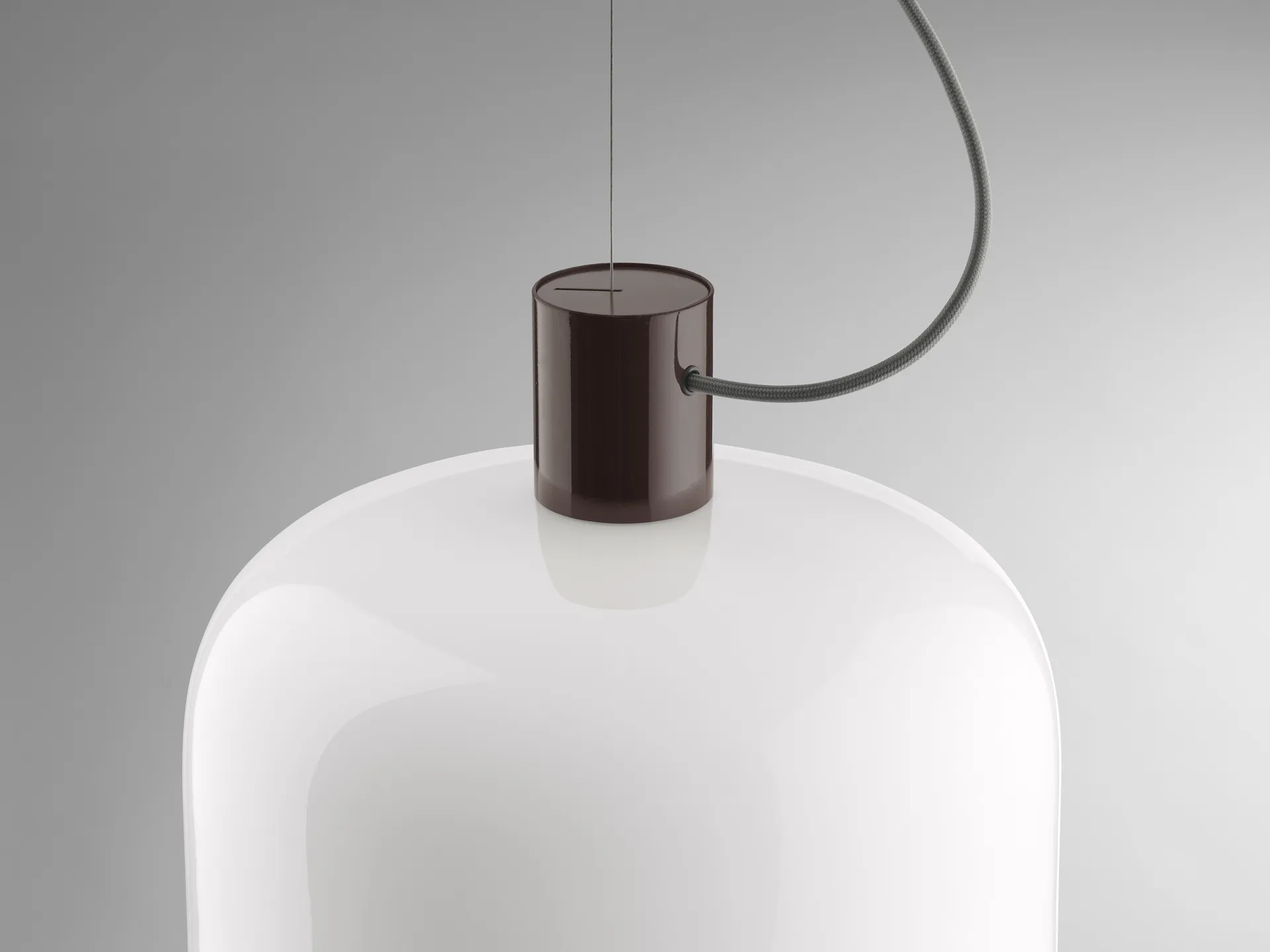 Bellhop Glass S1 hanglamp, Cioko Flos