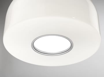 Bellhop Glass S2 hanglamp - Bright aluminum - Flos