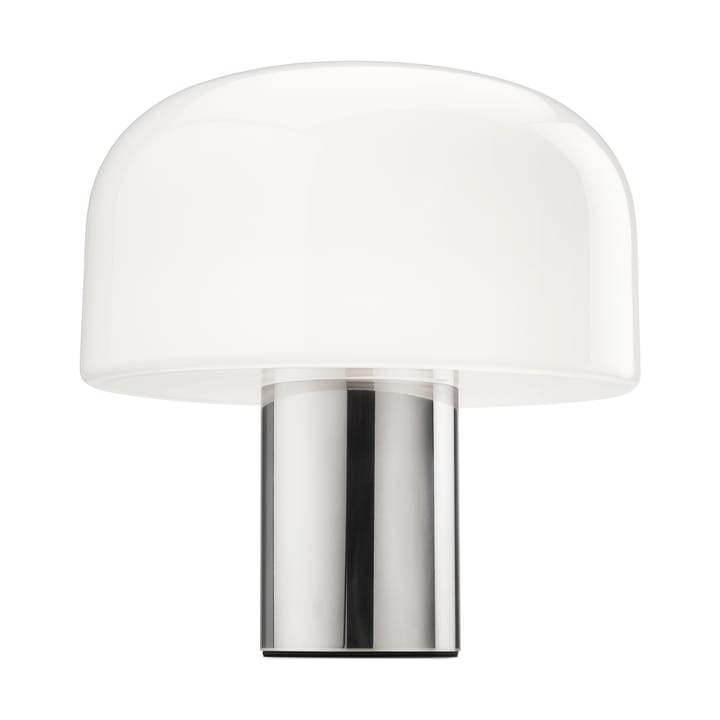 Bellhop Glass T tafellamp - Bright aluminum - Flos