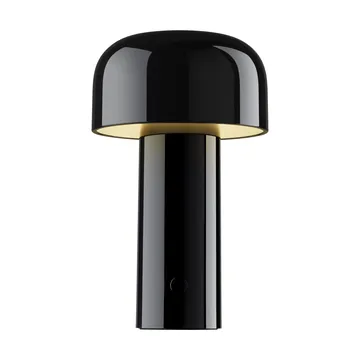 Bellhop portabele tafellamp - Glossy black, IP54 (inom/utomhus) - Flos