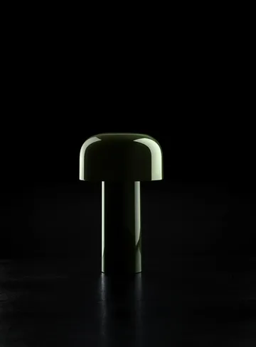 Bellhop portabele tafellamp - Glossy green, IP54 (inom/utomhus) - Flos