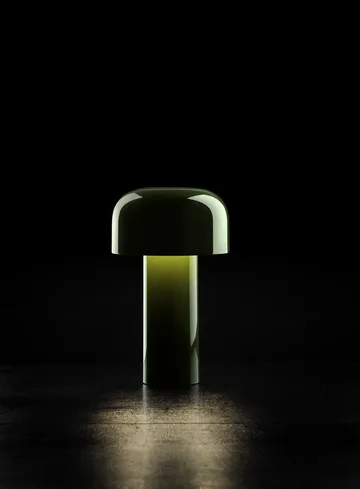 Bellhop portabele tafellamp - Glossy green, IP54 (inom/utomhus) - Flos