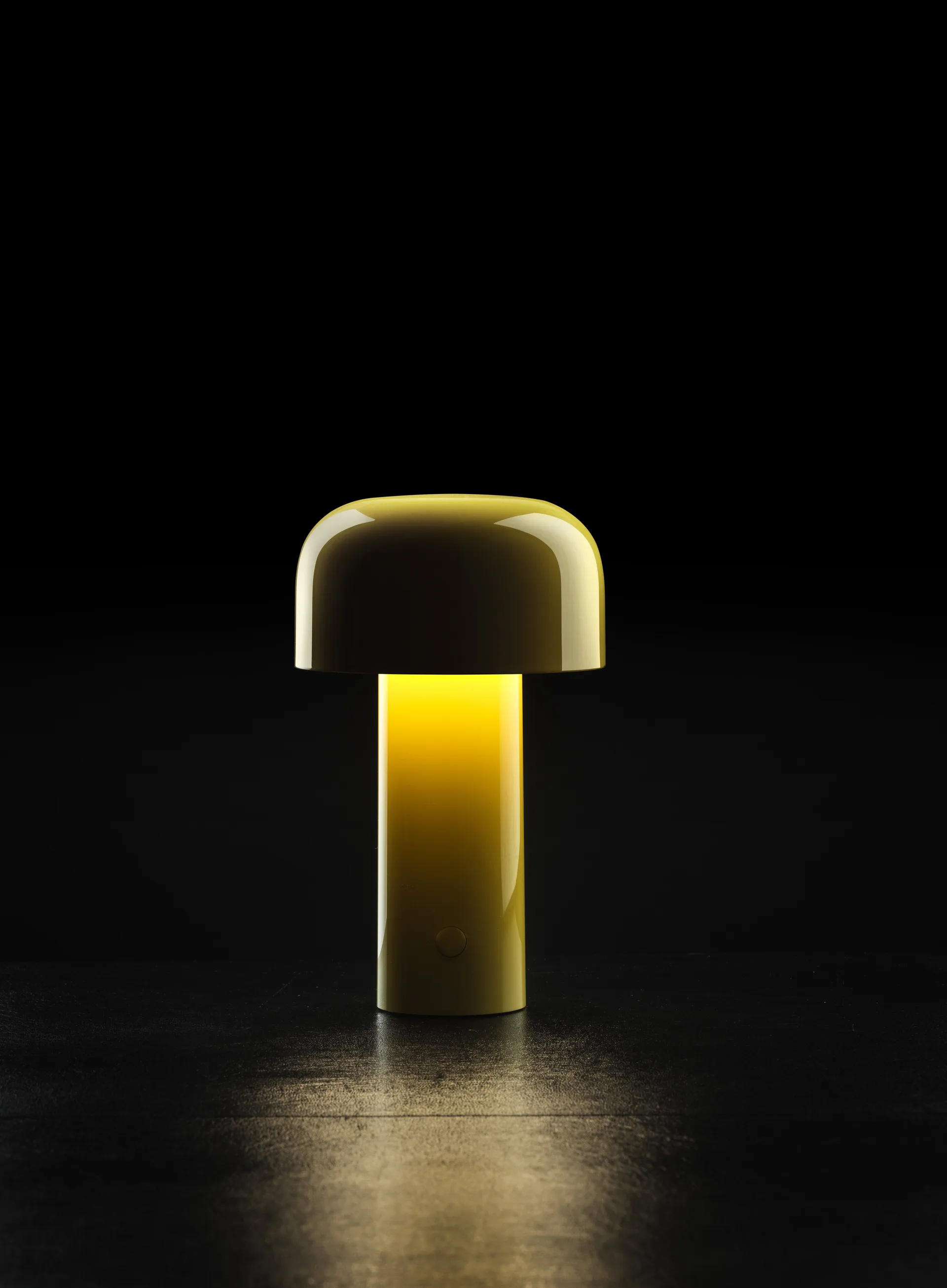 Bellhop portabele tafellamp, Yellow yellow, IP54 (inom/utomhus) Flos