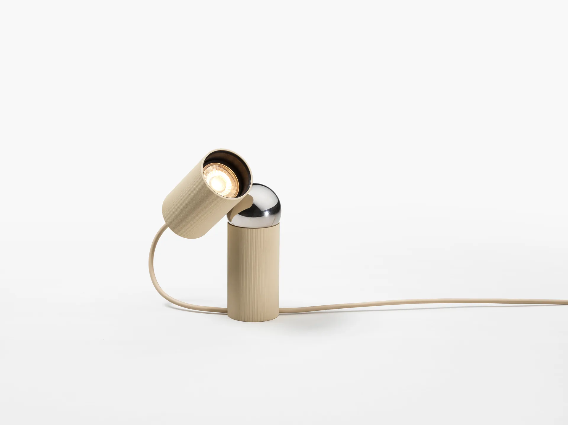 Bilboquet tafellamp, Linen Flos