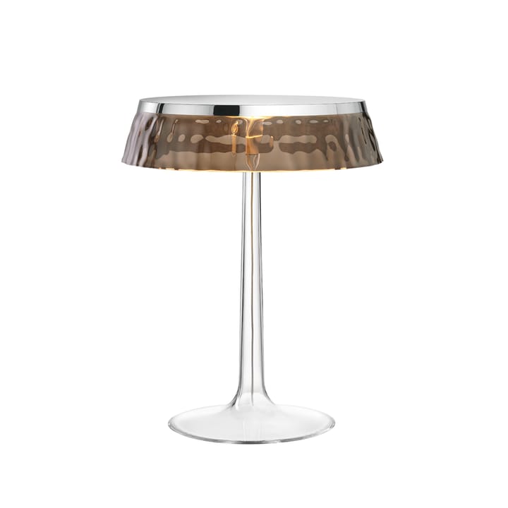 Bon Jour T tafellamp - Chrome-fumé kap - Flos