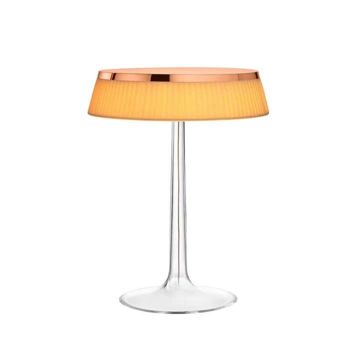 Bon Jour T tafellamp - Copper-soft stoffen kap - Flos