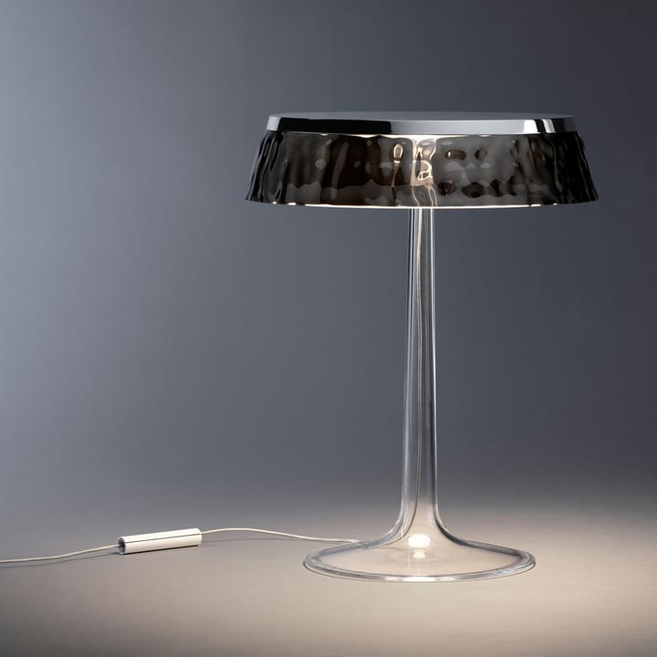 Bon Jour T tafellamp, Copper-transparante kap Flos