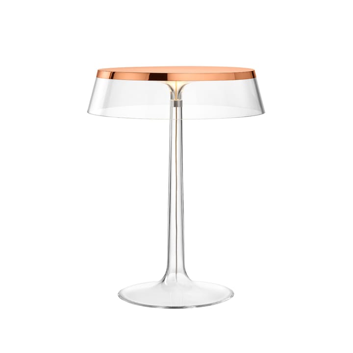 Bon Jour T tafellamp - Copper-transparante kap - Flos