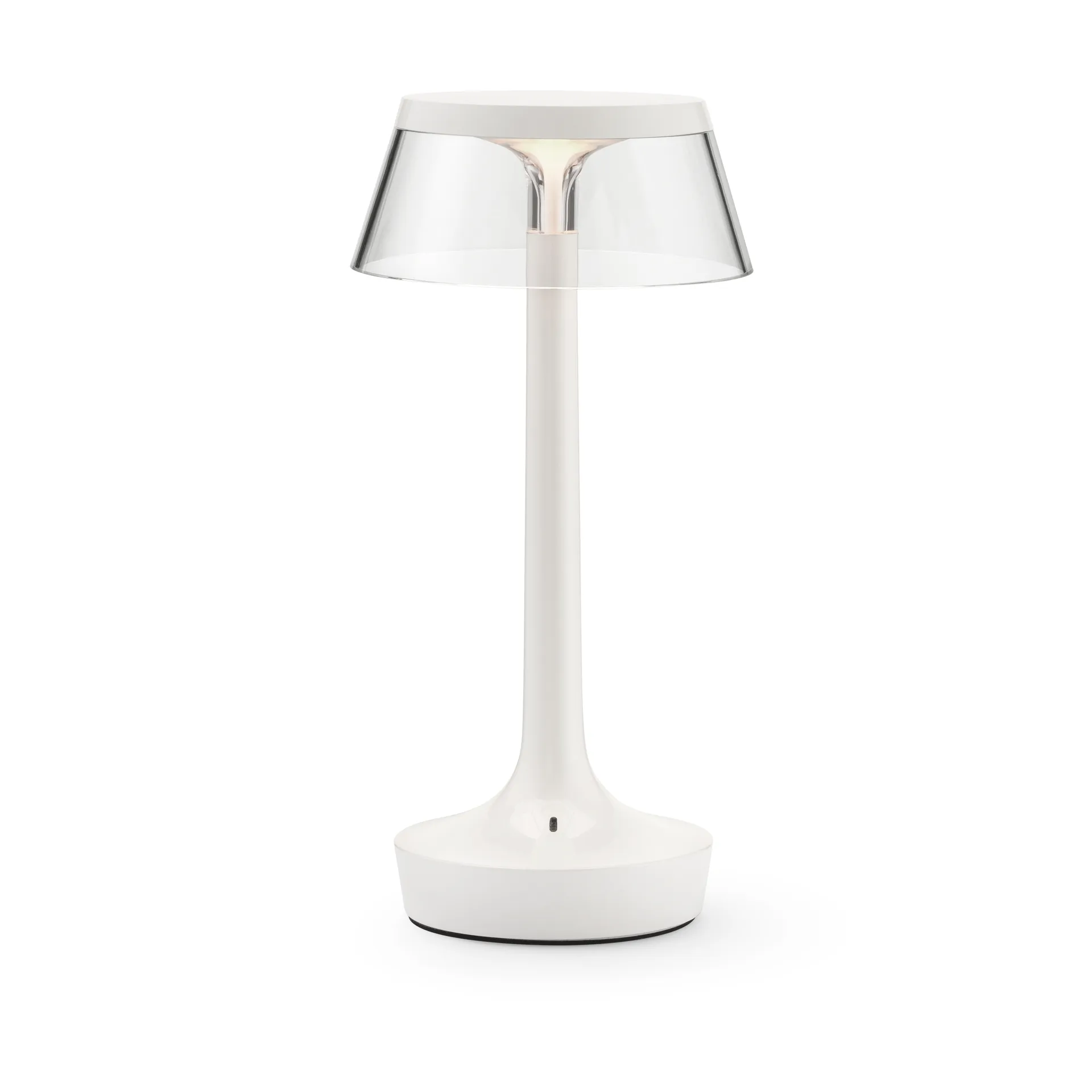 Bon Jour Unplugged tafellamp, Almost white Flos