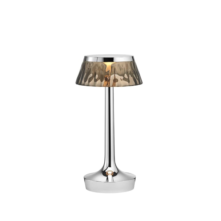 Bon Jour Unplugged tafellamp - Chrome-fumée - Flos