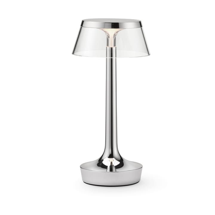 Bon Jour Unplugged tafellamp - Chrome - Flos