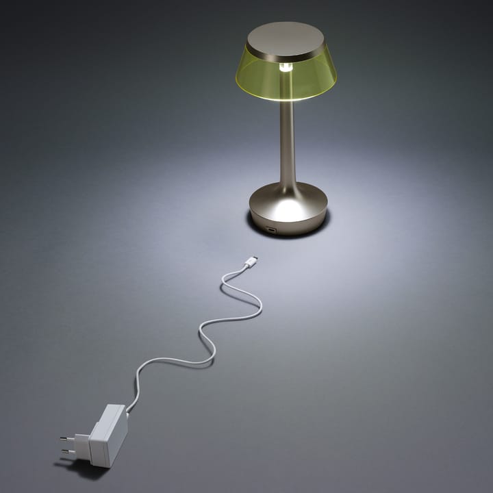 Bon Jour Unplugged tafellamp, White-amber Flos