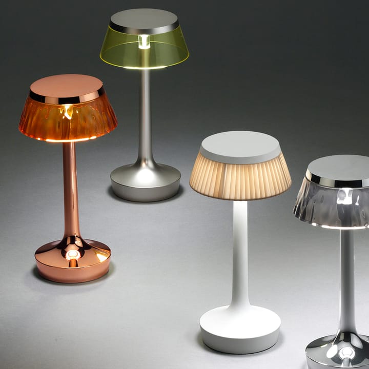 Bon Jour Unplugged tafellamp, White-amber Flos