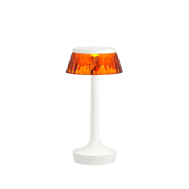 Bon Jour Unplugged tafellamp - White-amber - Flos