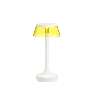 Bon Jour Unplugged tafellamp - White-yellow - Flos