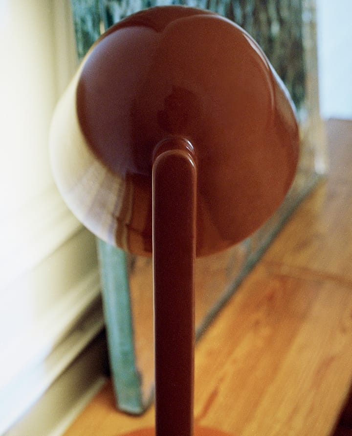 Céramique Down tafellamp, Rust red Flos