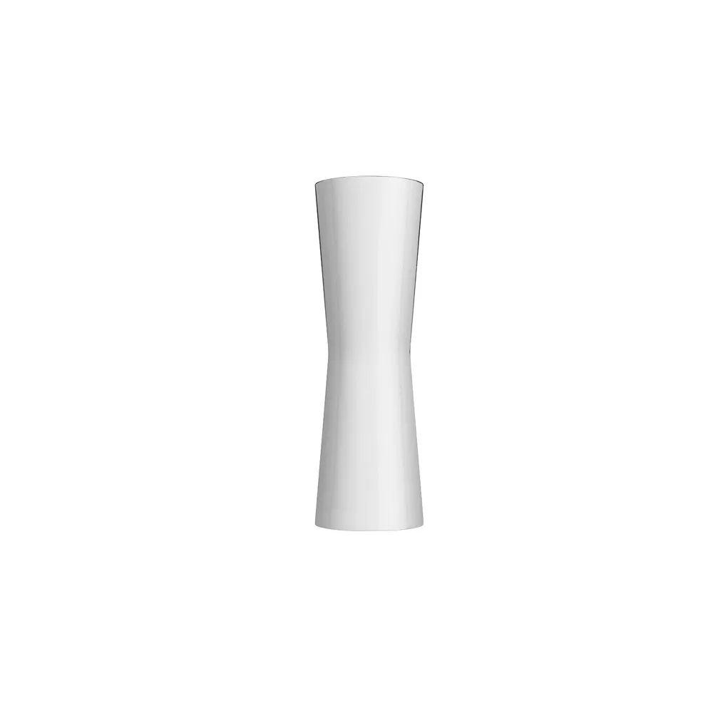 Clessidra 20°+20° muurlamp, Wit Flos