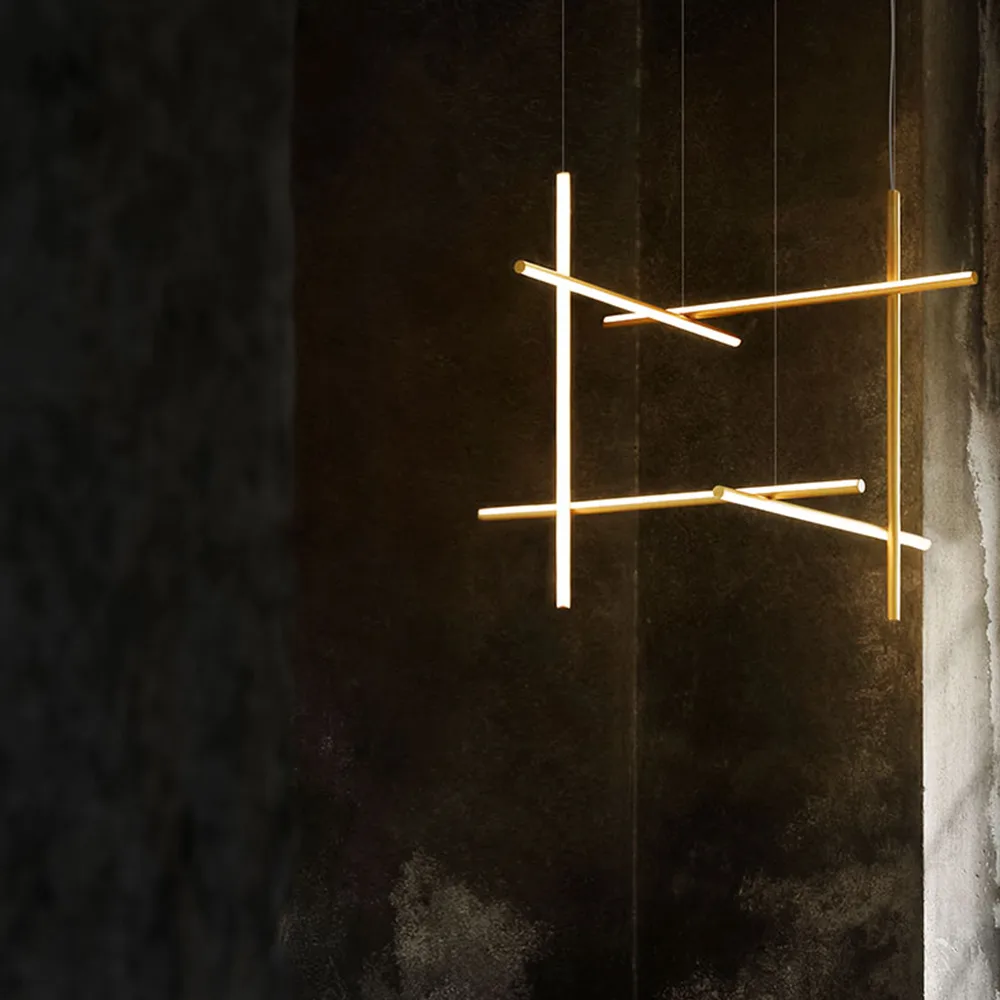 Coordinates S1 hanglamp, Messing Flos