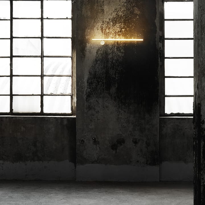 Coordinates W1 muurlamp, Messing Flos
