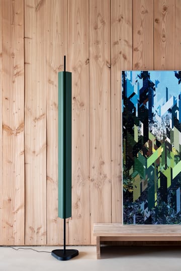 EMI vloerlamp 170 cm - Deep blue - Flos